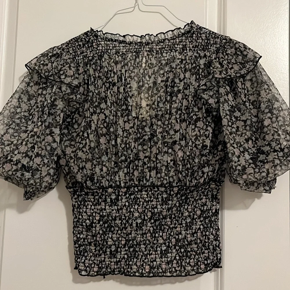 Free People Beatrice Floral Top - Picture 5 of 7